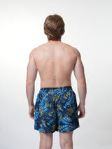 Beach Short Blue Floral