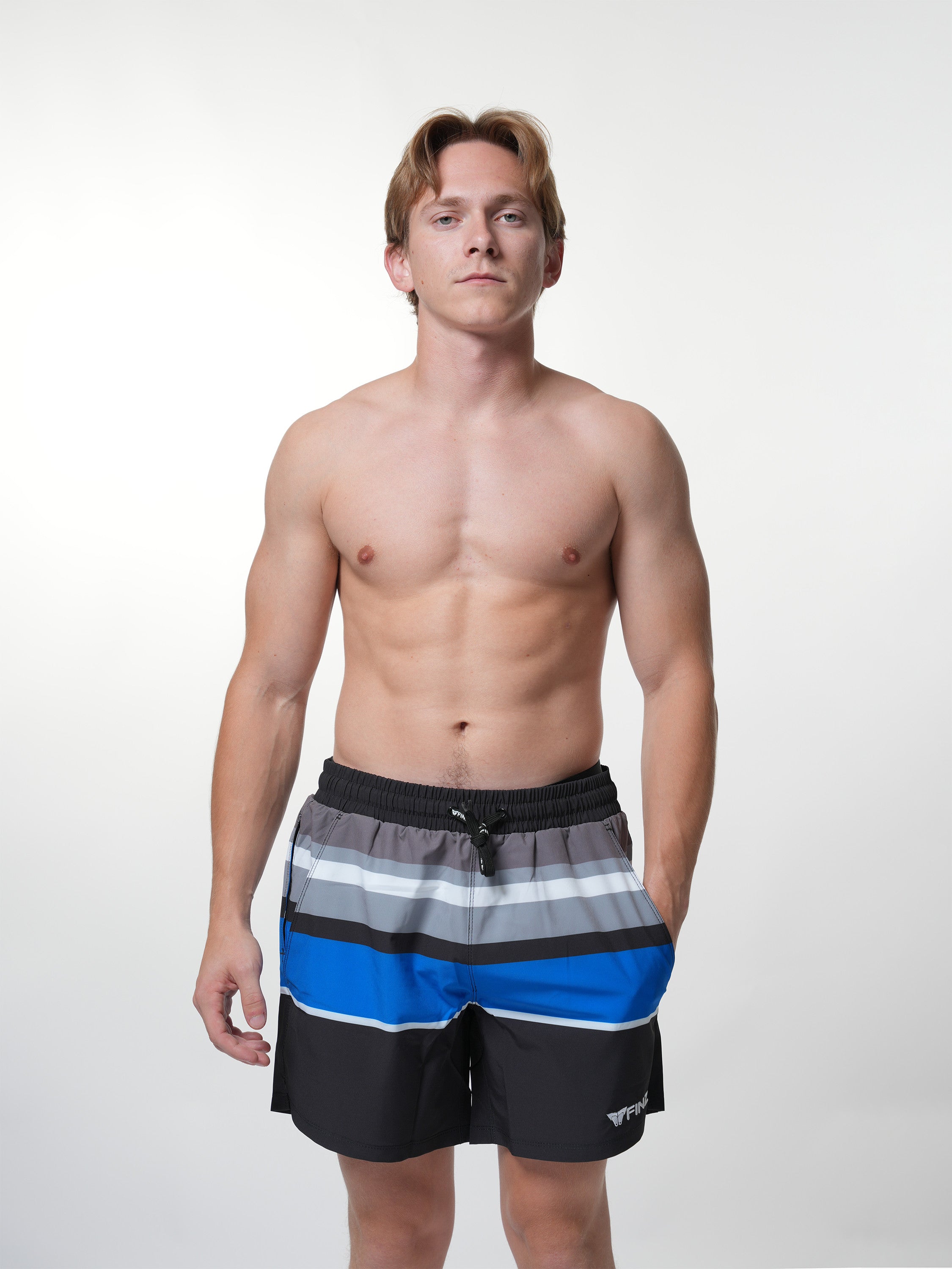 Beach Short Stripe